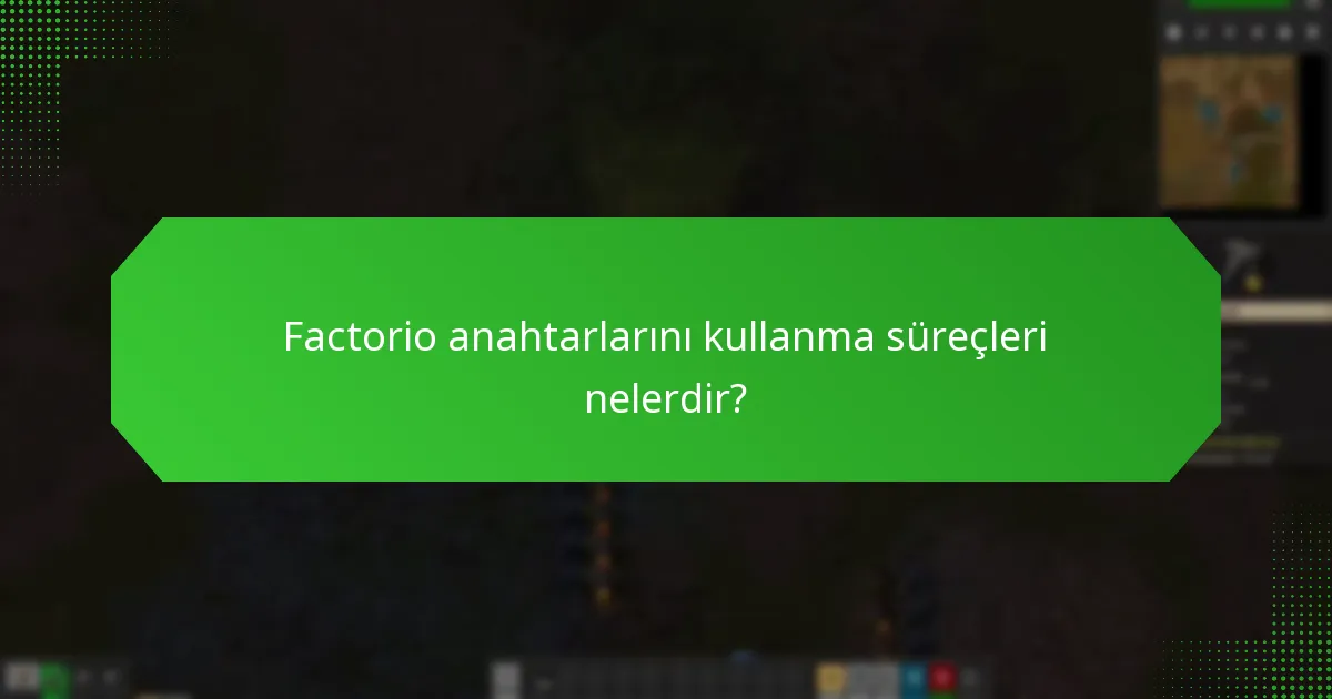 Factorio tanıtım paketinin lojistiği nasıl çalışır?