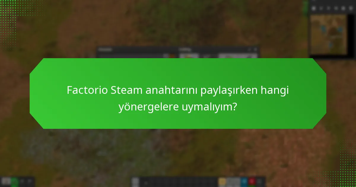 Steam Aile Paylaşımı Factorio için nasıl çalışır?