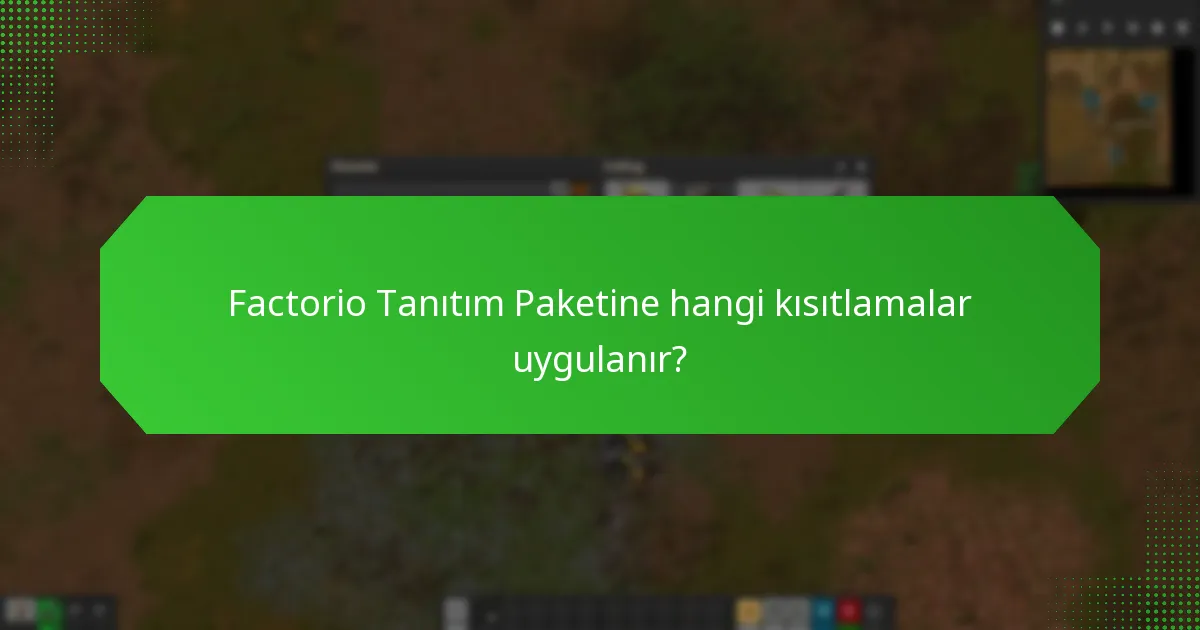 Factorio Tanıtım Paketini nasıl talep edebilirim?