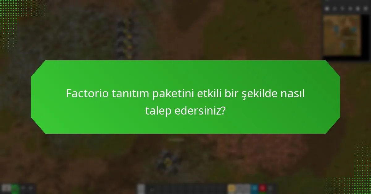 Mevsimsel promosyonlar Factorio deneyimini nasıl geliştirir?