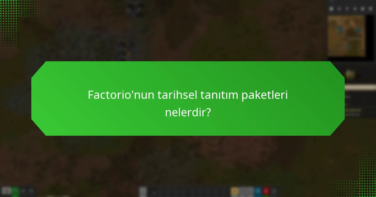 Mevcut tanıtım paketleri tarihsel olanlarla nasıl karşılaştırılıyor?