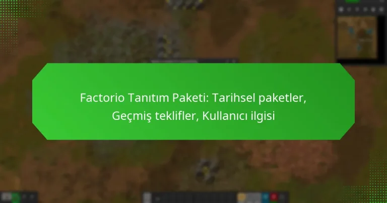 Factorio Tanıtım Paketi: Tarihsel paketler, Geçmiş teklifler, Kullanıcı ilgisi