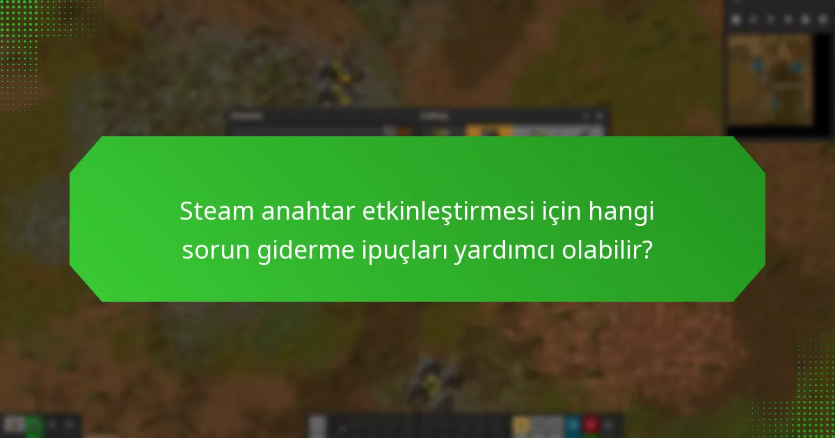 Steam hesabımı Factorio ile nasıl bağlarım?